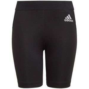 Adidas - Tech-Fit - Compressieshort - Primegroen - Kinder/kids