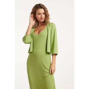 Smashed Lemon - 25105 - Bolero - Lichtgroen - Zacht Gebreid