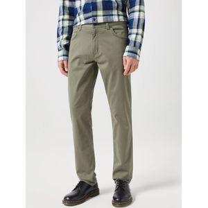 Wrangler Greensboro 803 heren regular-fit dusty olive