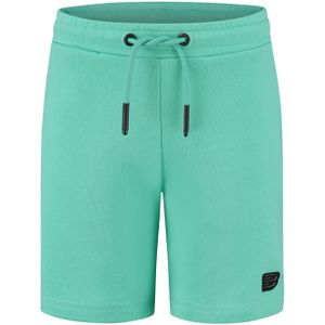 Ballin Amsterdam Short met logo donker mint