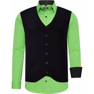 Shirt met vest set van 2