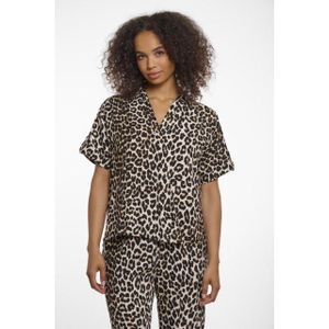 Rino & Pelle - Blouse - Leopard - V-hals - Luchtige Viscose