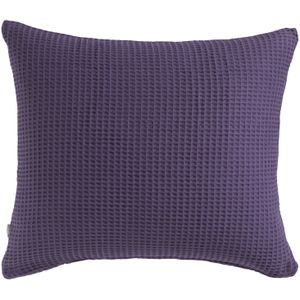 Heckett & Lane Kussensloop wafel pillowcase velvet purple 60 x 70 cm