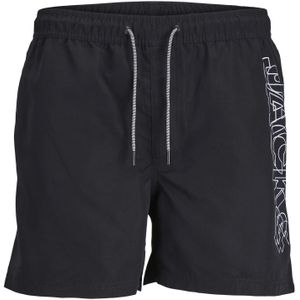 Jack & Jones Heren zwemshorts jpstfiji double logo effen