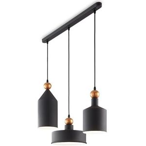 Ideal Lux Stijlvolle hanglamp triade - modern design e27 fitting 3 lichtpunten