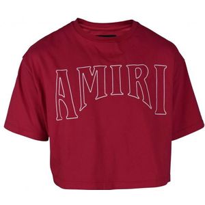 AMIRI - T-shirt - Fuchsiaroze