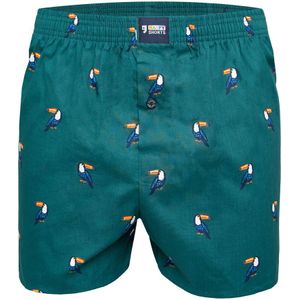 Happy Shorts Wijde boxershort heren tucan print