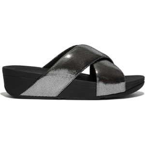 Fit Flop - Lulu Lustra - Slippers - Zwart - Microwobbleboard Tussenzool