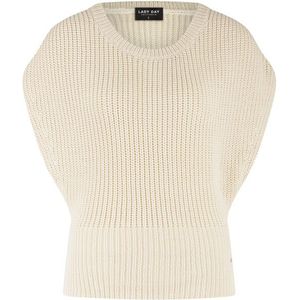 Lady Day - Salma - Grof Gebreide Spencer - Ronde Hals