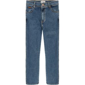 Wrangler Texas stretch heren regular-fit jeans stonewash