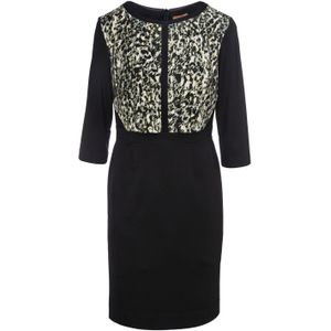 Conquista Fashion - Jerseyjurk - Dierenprint - Rechte Jurk