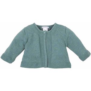 Gebreide meisjesjas in tricot 3730W17
