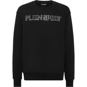 Plein Sport - Sweatshirt LS Tiger - Fleece Sweater - Zwart - Heren