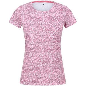 Regatta - Ditsypprint - T-shirt - Dames - Korte Mouwen - 100% Polyester
