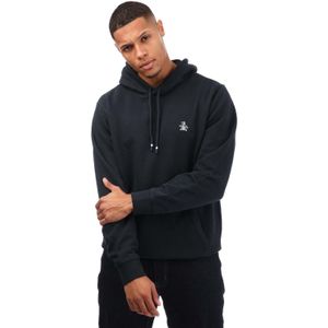 Original Penguin - Core Logo Hoody - Marineblauw - Herenkleding