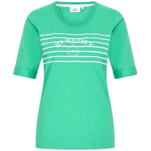 HV Society - Top - Zwart - Stretch Katoen - Ronde Hals