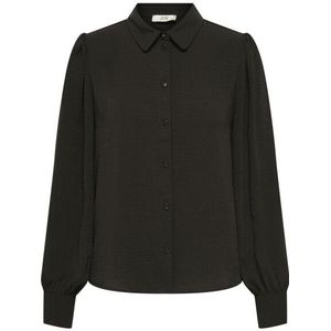 Jacqueline de Yong - Jdydivya Life - Blouse - Bruin - Lange Mouwen