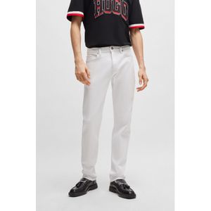 Hugo Boss - Hugo 708 Slim-Fit Jeans - Wit