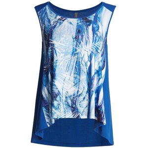 Conquista - A-lijn Mouwloze Top - Stretchjersey - Viscose-Elastan