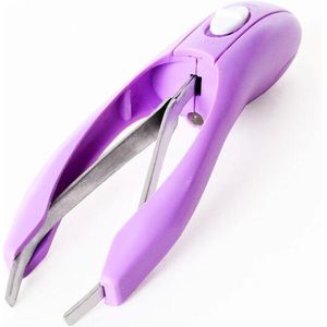 CaliCosy - Intrekbare Pincet - Paars - Met LED-verlichting - Ergonomisch