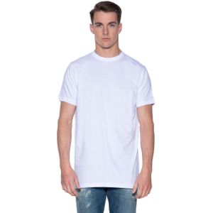 Slater Regular fit extra long t-shirt ronde hals