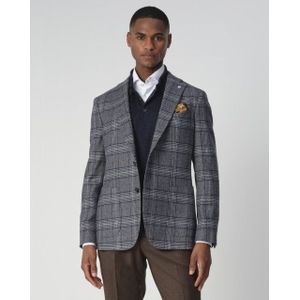 Dutch Dandies - Devon - Colbert - Blauw - 100% Wol