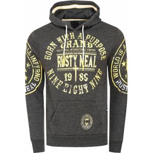 Rusty Neal - Sweatshirt - Capuchon - Heren - Normale Pasvorm