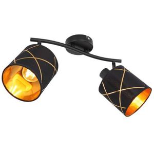 Globo Decoratieve plafondlamp met kleurig acryl | woonkamer | eetkamer | e27 led plafondlampen