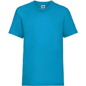 Fruit of the Loom - Effen T-shirt - Kinder - 100% Katoen - Valueweight