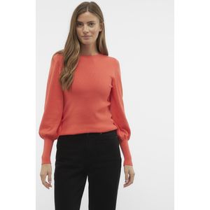 Vero Moda Vmhollykarispuff ls o-neck pullov g