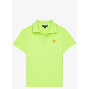 Vilebrequin - Kids Polo - Groen - Katoen - Schildpad Logo