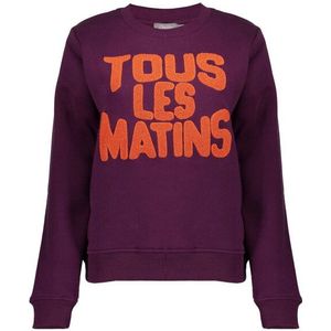 Geisha - Tout Le Matins - Trui - Paars/Oranje - Dames