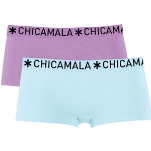 Muchachomalo Meisjes 2-pack boxershorts effen