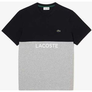 Lacoste T-shirt tee-shirt abysm silver grijs