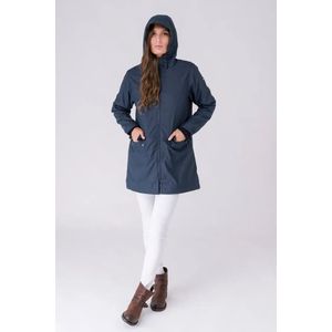 Batela Yerseke navy dames winter regenjas -