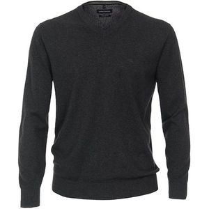 Casa Moda - Pullover Antraciet - Heren - Maat S - Regular-fit