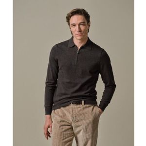 Profuomo Ppwj30012c h heren polo trui met halfzip - profu