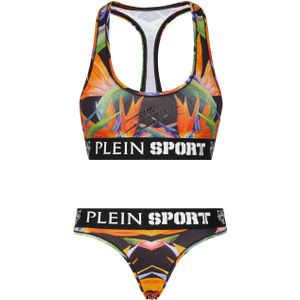 Plein Sport - Jogging Lingerie Set - Veelkleurig - Katoen - Dames