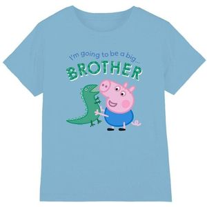 Peppa Pig Kinderen/kinderen grote broer george t-shirt