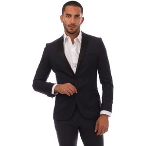 Hugo Boss - AlinzS - Blazerjasje - Navy - Slim Fit - 100% Virgin Wool