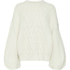 Vero Moda - Vmnewsvea - Oversize Pullover - Ecru