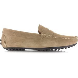 CTWLK. hugo corda suède loafers taupe loafers heren