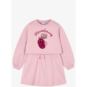 Mayoral - Meisjes Jurk 2 Piece - Fleece - Mouwloos - Warme Badstof