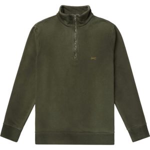 Denham - The Jeanmaker - Sweatshirt - Donker groen