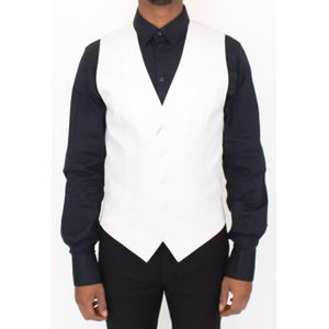 Dolce & Gabbana - Blazer - Wit - MainLine - Katoen Zijde Mengsel