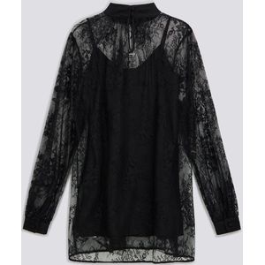 Vrouwen zwart MEADOW DRESS Jurk