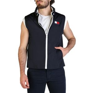 Tommy Hilfiger - Stijlvolle Vest - Blauw - Polyester