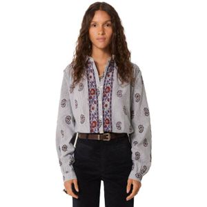 Maison Hotel Sophie blouse striped meadow