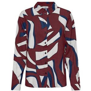 Jacqueline de Yong - Jdycelina - Blouse - Zwart - Lange Mouwen - Dessin