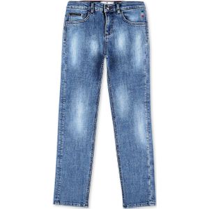 Jeans - Stone Washed - Regular Fit - 5 Pocket Pants